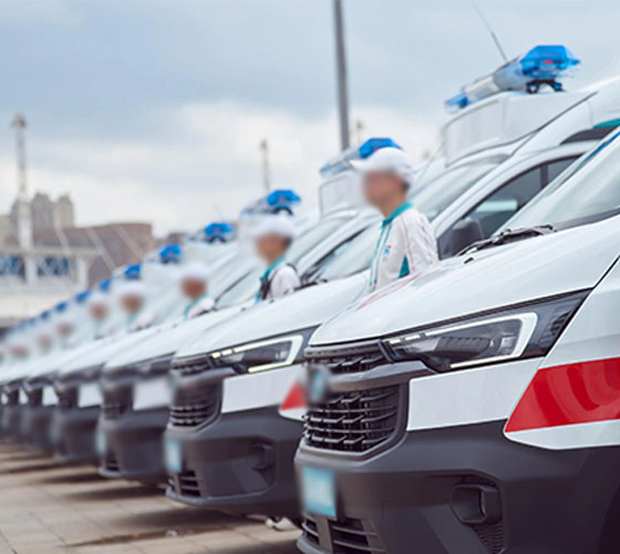 景宁服务车队展示